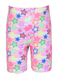 Baby Sara Star Print Biker Shorts