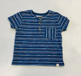 Me & Henry Dodger Henley in Blue