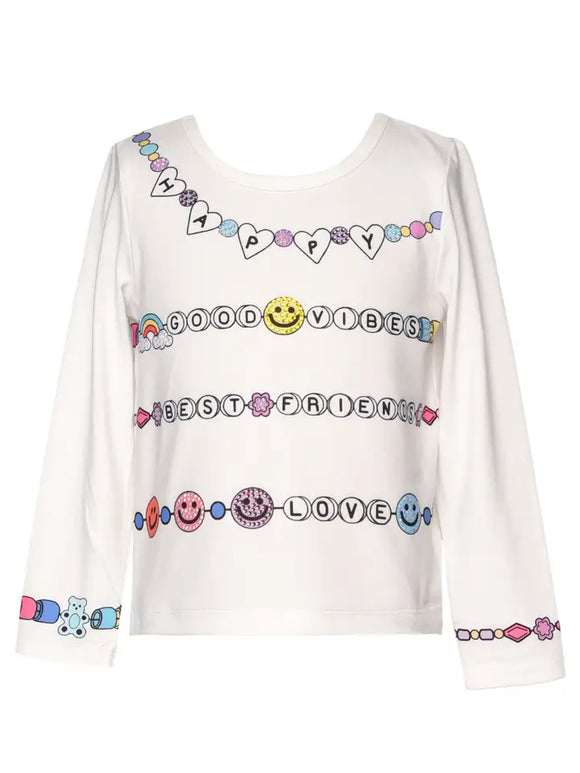 Baby Sara Friendship Tee with Rhinestones