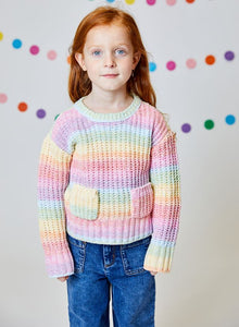 Design History Rainbow Sweater