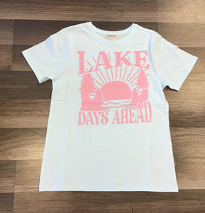 Paper Flower "Lake Days Ahead" Tee