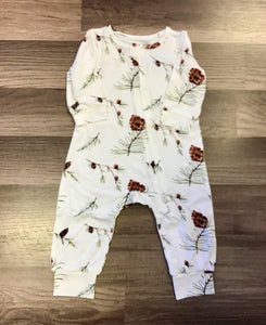 Tickety-Boo Botanical Pinecone Romper