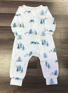 Tickety-Boo Winter Landscape Romper