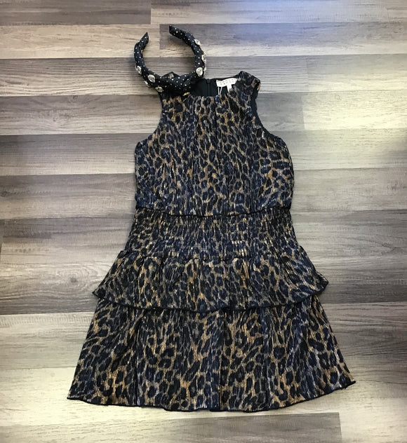 Hannah Banana Leopard Print Dress