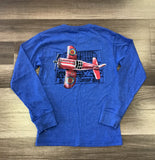 Wes and Willy Red Airplane Tee