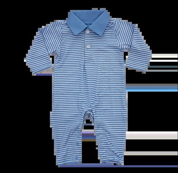 Coolybri Banks Striped Polo Romper