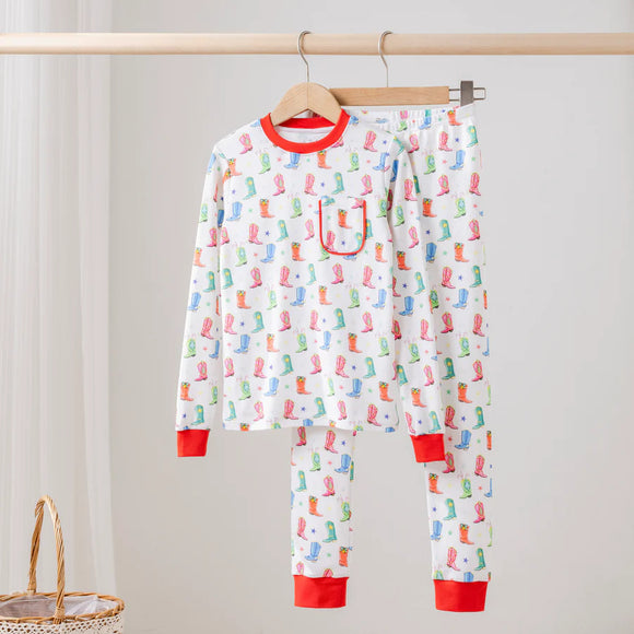 Nola Tawk Jingle Boots 2pc Set Jammies