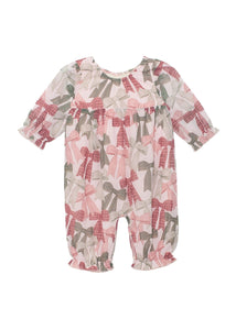 Mabel & Honey Bow-tiful Romper