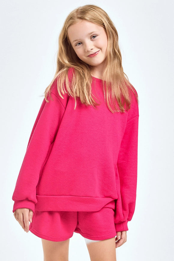 Good Girl Cotton French Terry Short Set