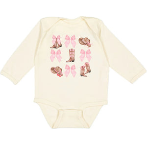 Sweet Wink Cowgirl Cutie Long Sleeve Bodysuit