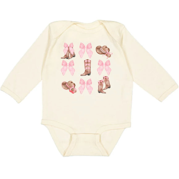 Sweet Wink Cowgirl Cutie Long Sleeve Bodysuit