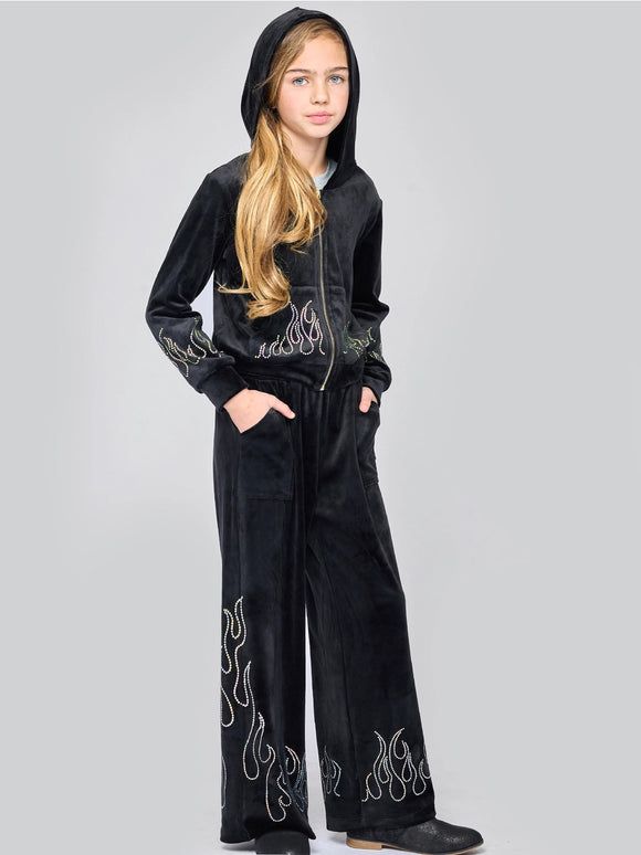 Truly Me Rhinestone Flame 