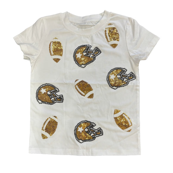 Tweenstyle  Gold Football Tee