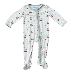 Baby Sprouts Fox Footie