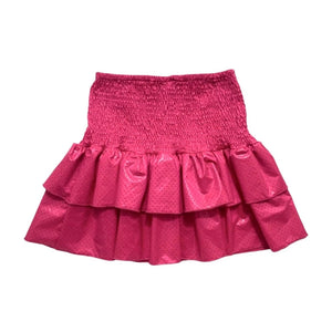 Little Olin Fuchsia Ruffle Skirt