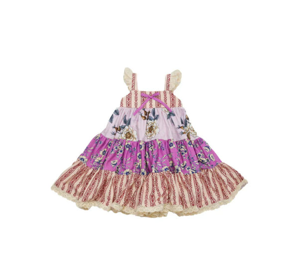 Be Girl Garden Twirler in Golden Plum