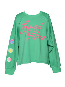 Hannah Banana Good Vibes Sweatshirt