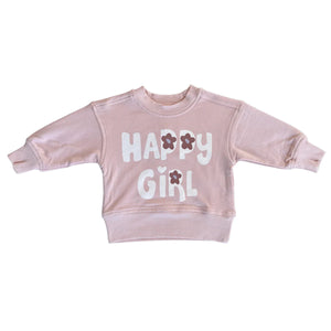 Baby Sprouts Happy Girl Sweatshirt