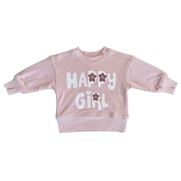 Baby Sprouts Happy Girl Sweatshirt