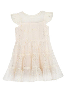 Isobella & Chloe Heart of Gold Flutter Dress