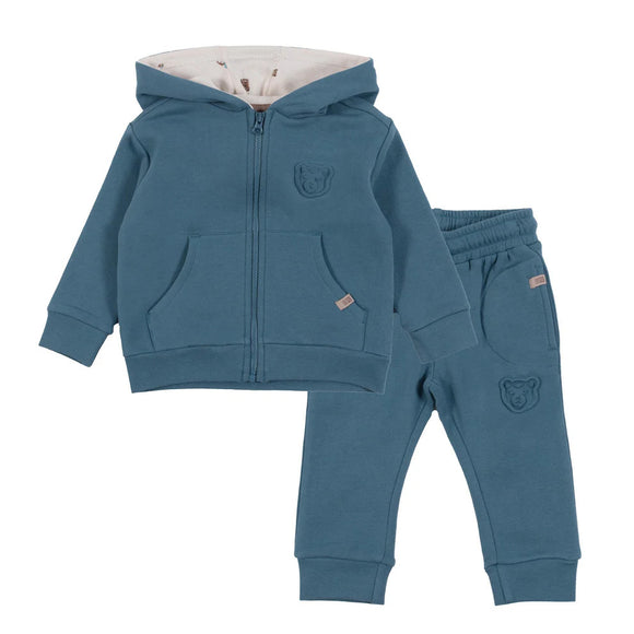 Nano Teal Hoodie Set