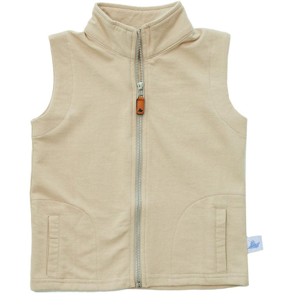 SouthBound Knit Vest in Khaki