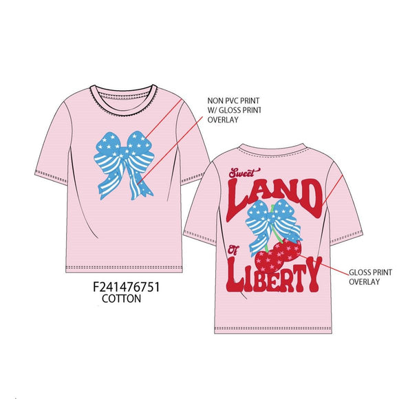Paper Flower Liberty Tee