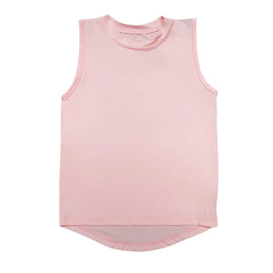Belle Cher Light Pink High/Low Tank