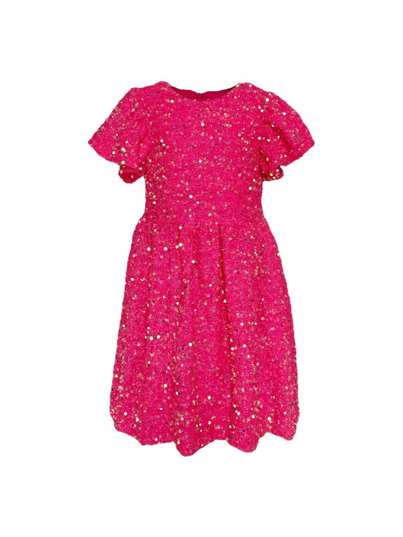 Lola and the Boys Margot Sequin Velour Dress