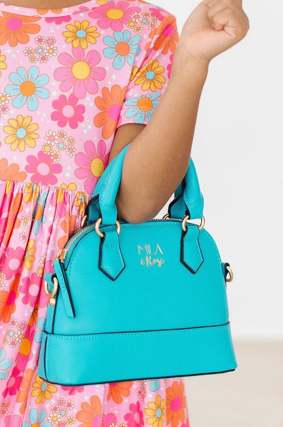 Mila & Rose Carribean Blue crossbody