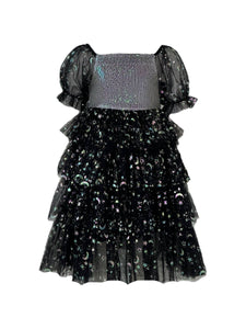 Lola and the Boys Moon and Stars Tulle Dress