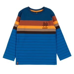 Nano Blue Stripe Tee