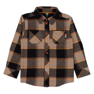 Nano Flannel Beige Plaid