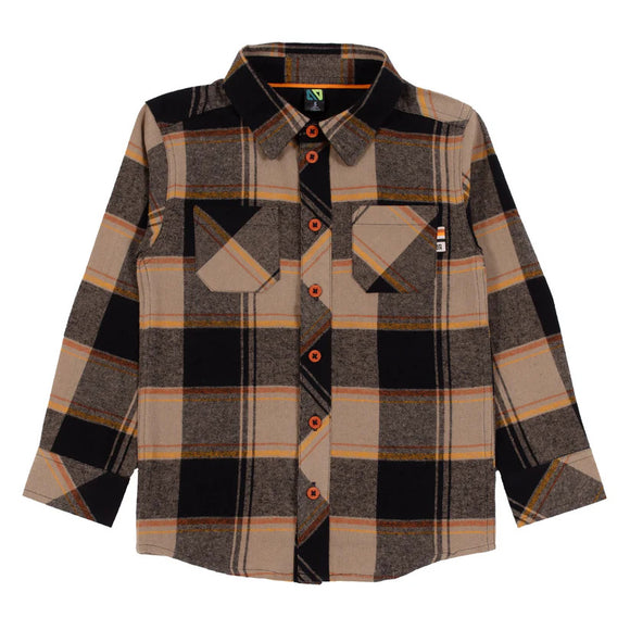Nano Flannel Beige Plaid