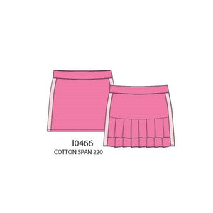 Paper Flower Tennis Skort