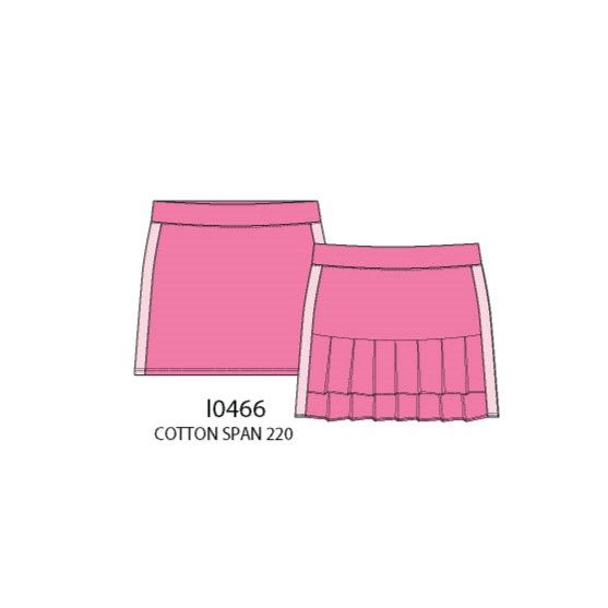 Paper Flower Tennis Skort