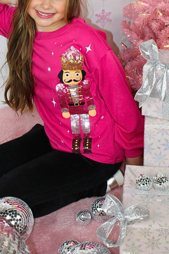 Paper Flower Nutcracker Sweatshirt