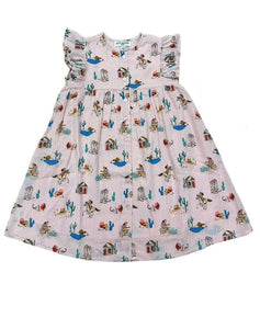 Alto Modas Pink Cowgirl Sunday Dress