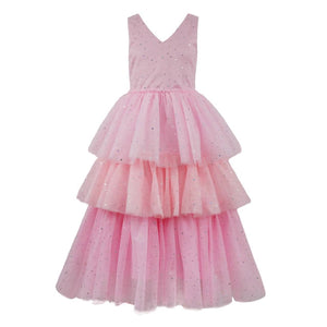 Lola and the Boys Pink Taylor Shimmer Tulle Party Dress