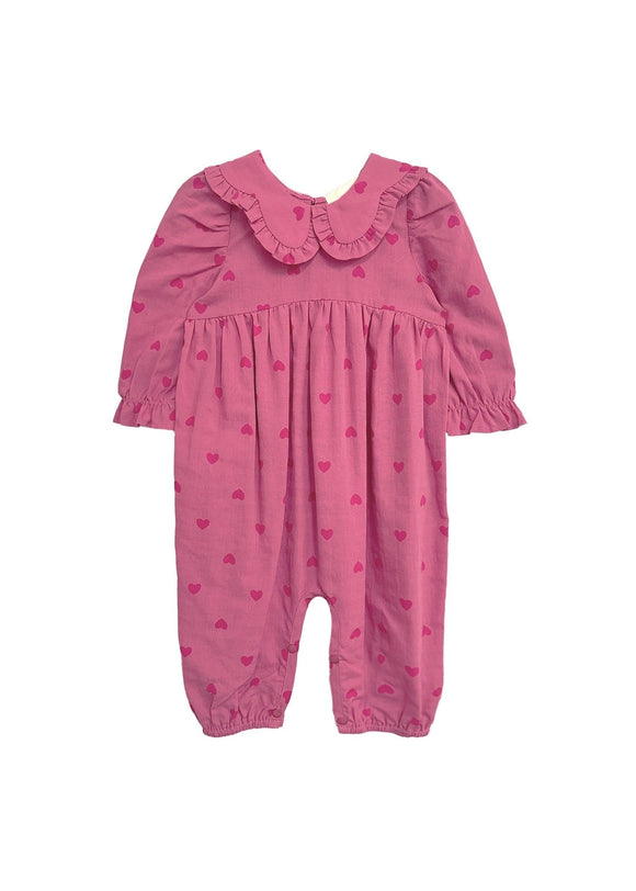Mabel & Honey Perfect in Pink Romper