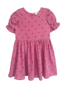 Mabel & Honey Perfect in Pink Short Sleeve Dress
