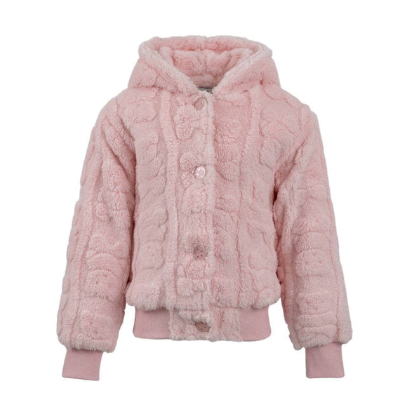 Lola and the Boys Plush Teddy bear jacket