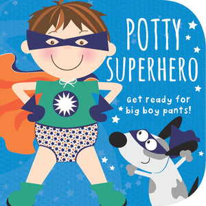 Cottage Door Potty Superhero Boy