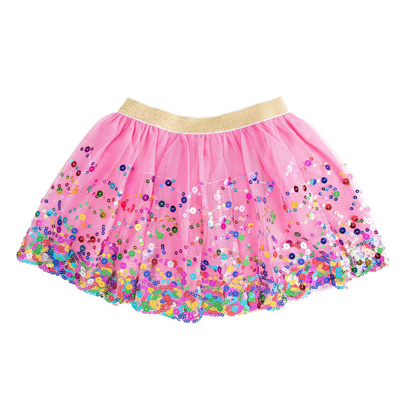 Sweet Wink Raspberry Confetti Tutu