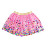 Sweet Wink Raspberry Confetti Cape