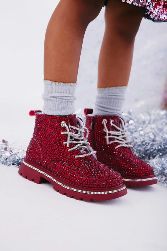 Lola and the Boys Crystal Ruby Boots