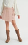 Sadie and Sage Faux Suede Skort