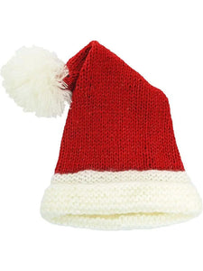 Hug a Lugs Santa Red Sparkle Stocking Hat