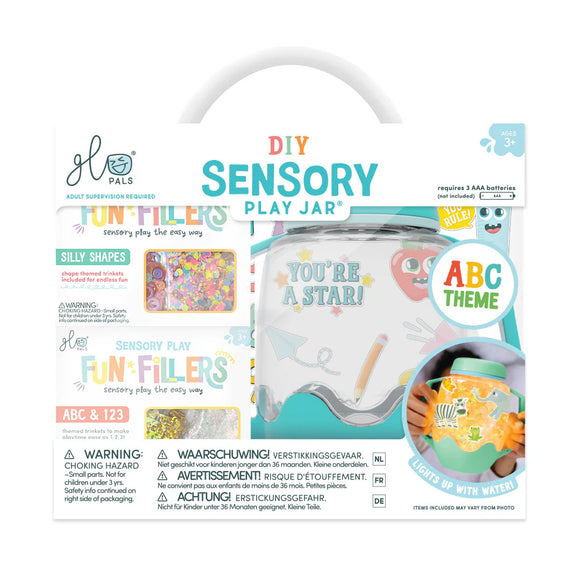 Glo Pals ABC Themed Sensory Jar