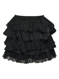 Hannah Banana Tiered Ruffle Skort with Bow